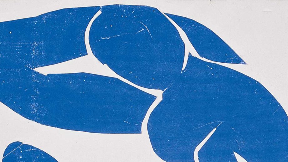 Matisse nu bleu detail